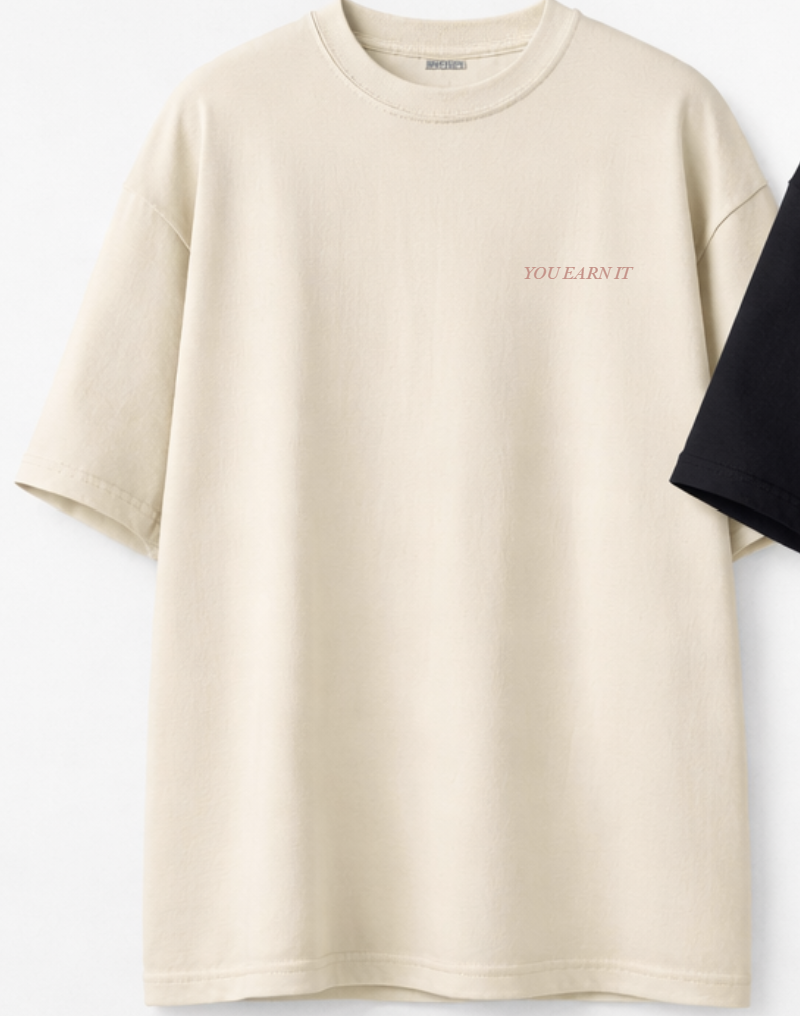 Tee-shirt 220g oversize  "The Club" - Soft Line