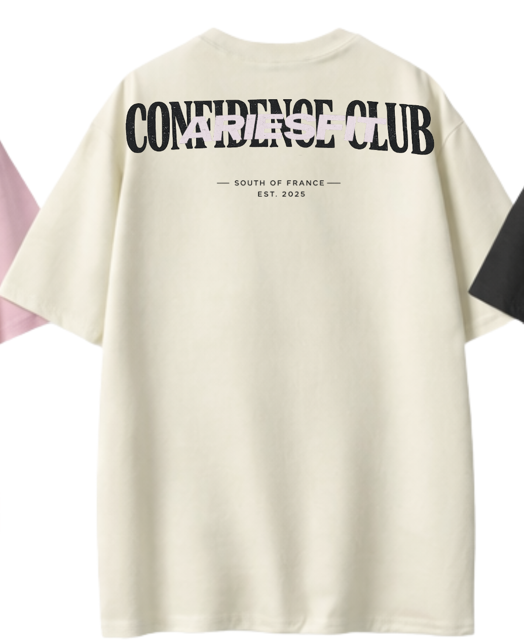 Tee-shirt 220g oversize  "The Club" - Soft Line