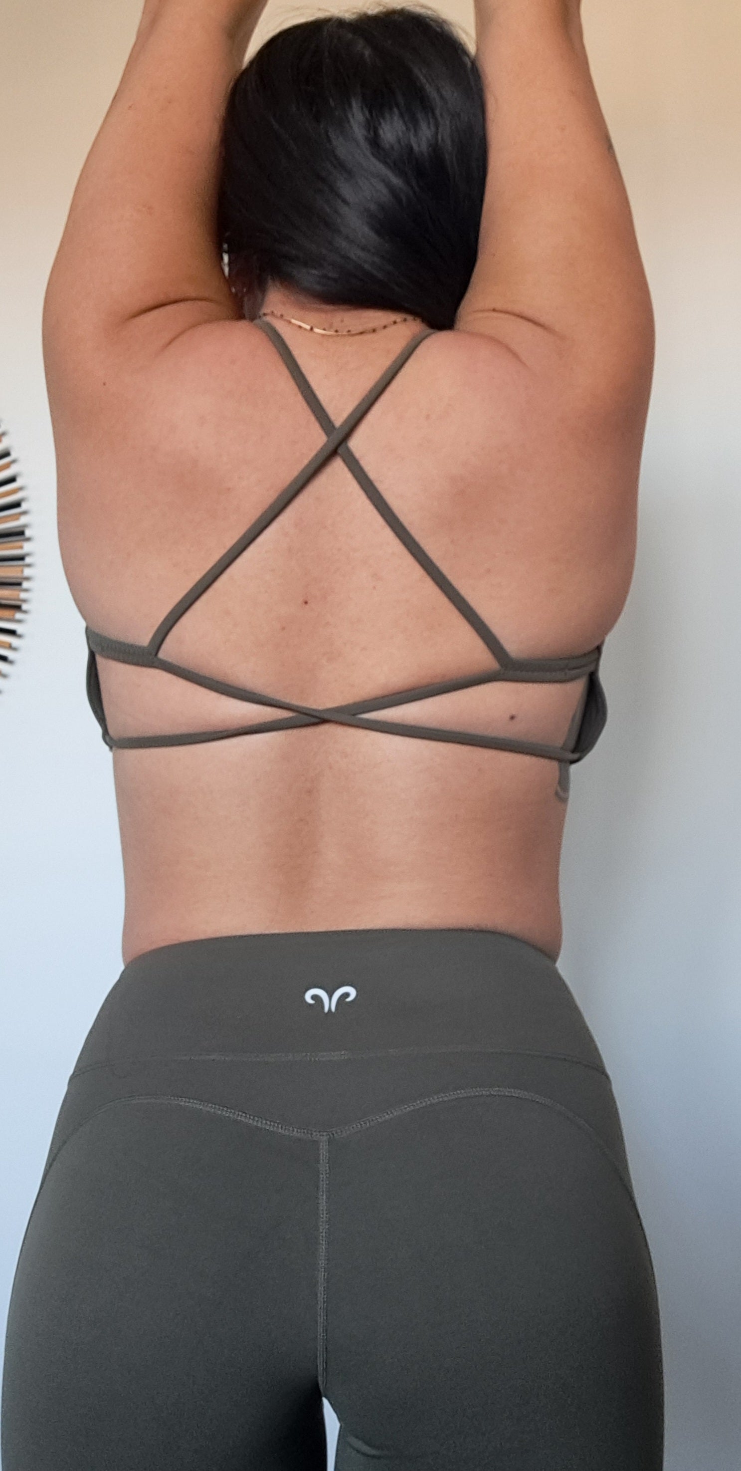 BH- und Leggings-Set mit gekreuztem Rücken – Terra